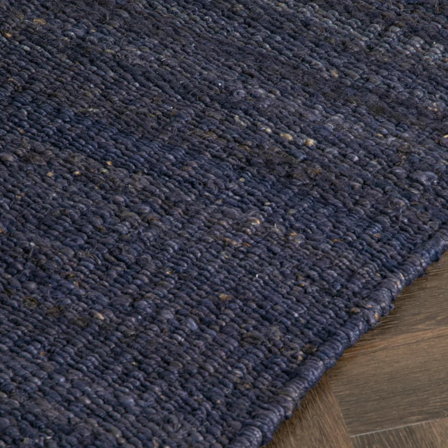 knittedtexturednavyrug