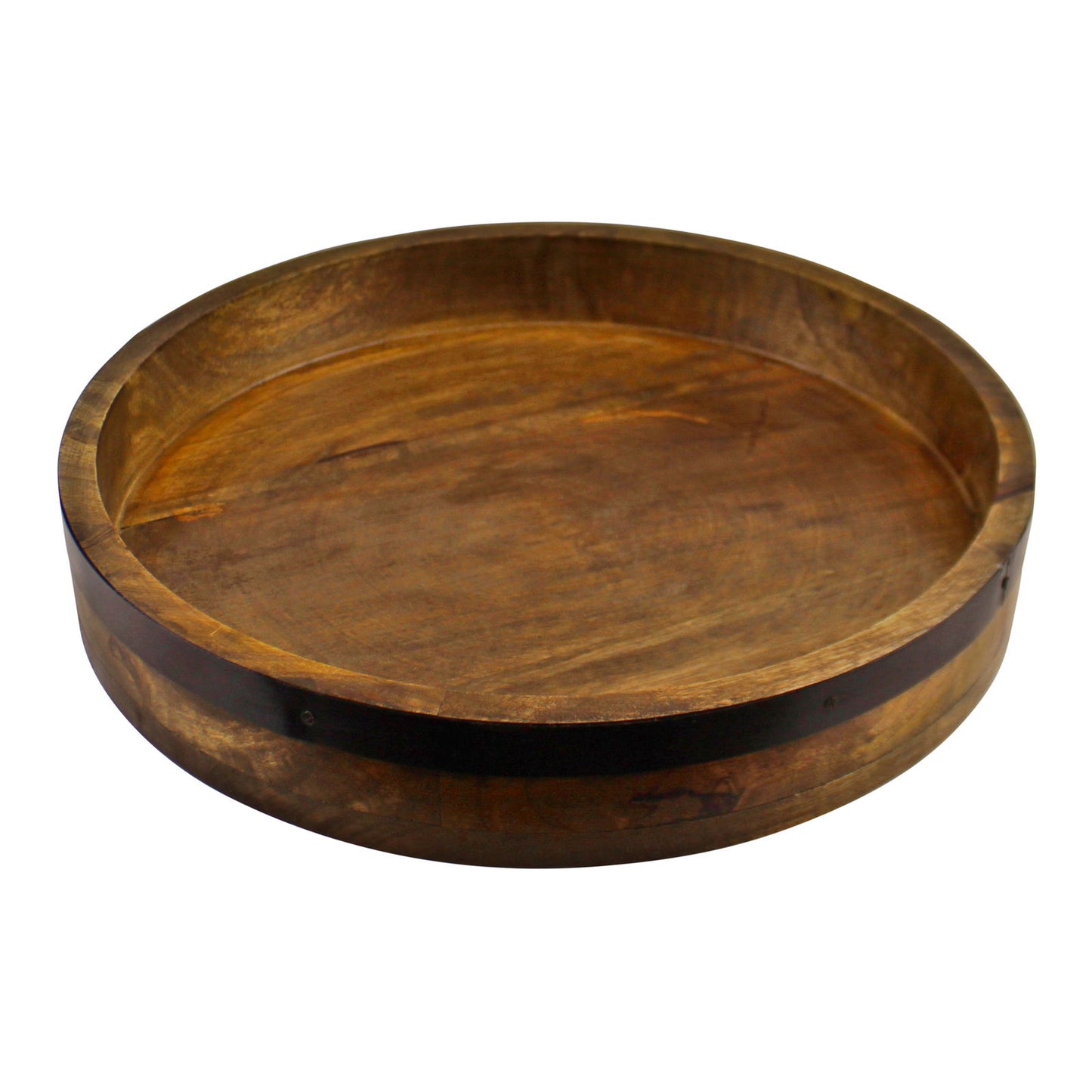 Mango Wood Circular Serving Tray