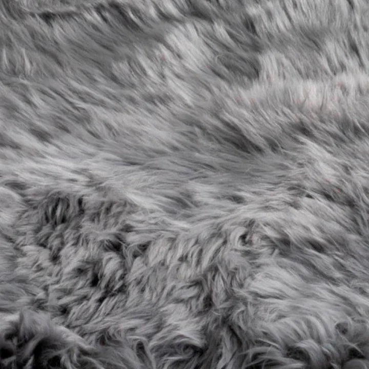 Grey Sheepskin Rug