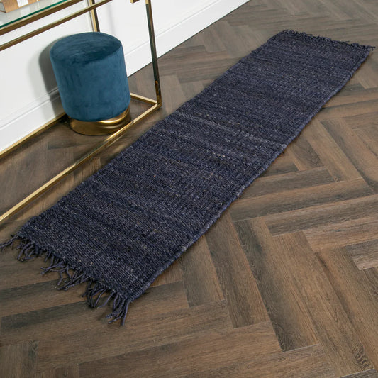 knittedtexturednavyrug