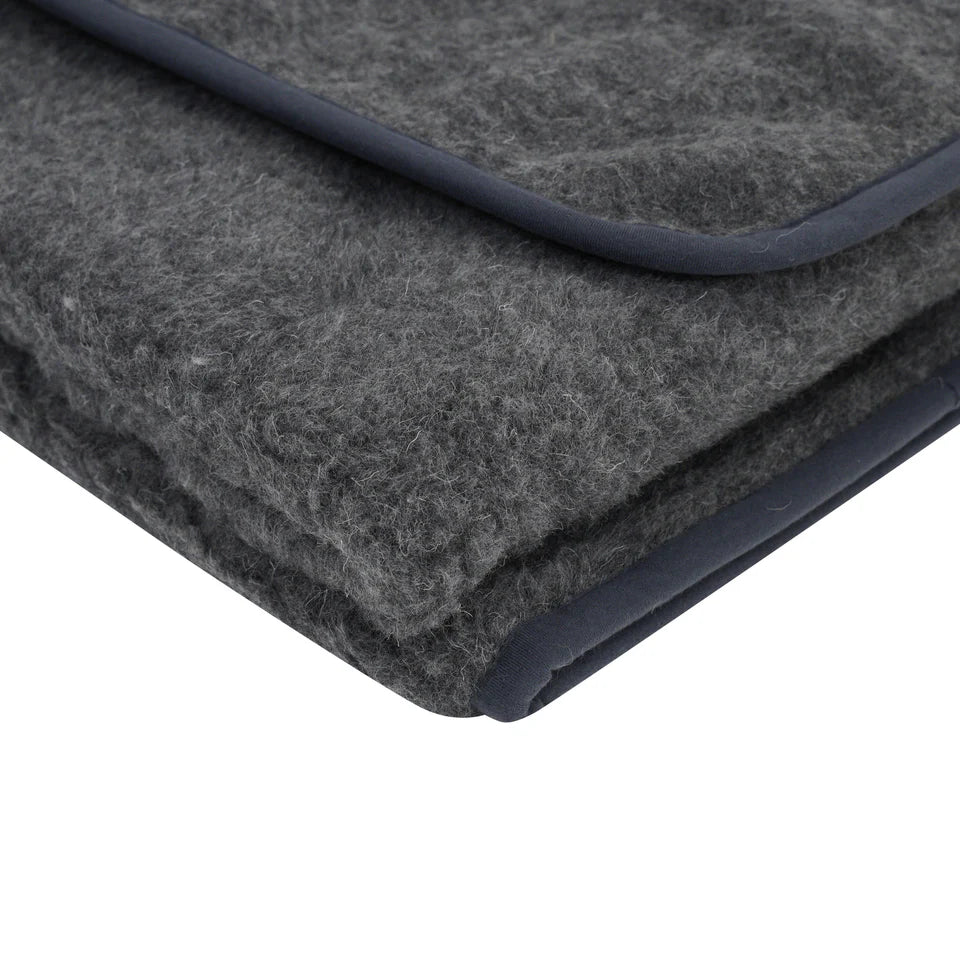 Merino Wool Blanket - Grey (Medium)