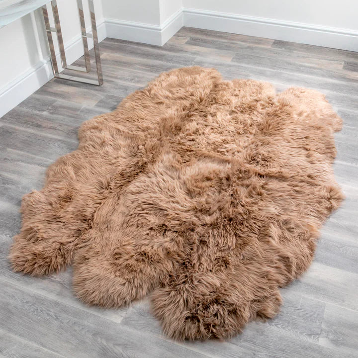 Light Brown Sheepskin Rug